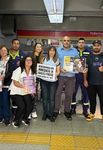 Ciudad de Buenos Aires. Anuncian corte de calle por la reincorporación de Araceli Pintos al Subte
